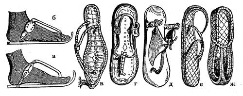 Обувь египтян