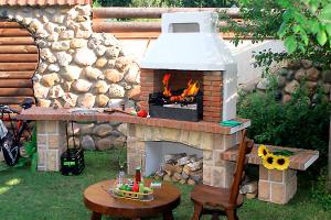 мангальная зона на даче